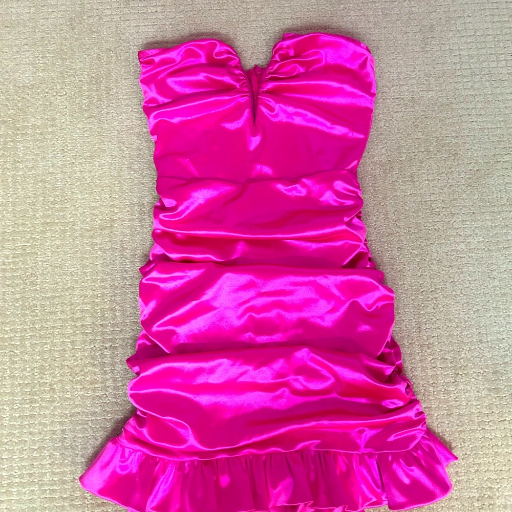 Lucy in the sky hot pink dress